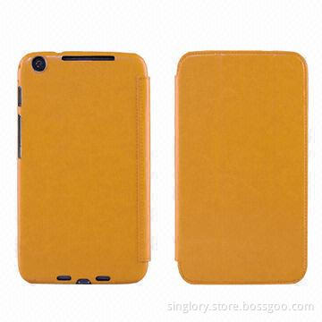 Leather Mobile Cases for Google Nexus 7 with Standing and Sleeping Functions